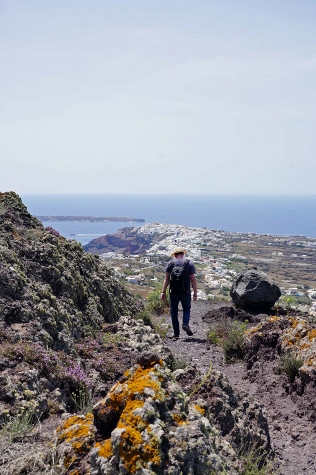 Santorini - Wanderung von Fira nach Oia