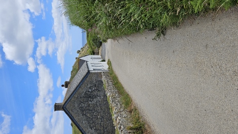 Around the corner