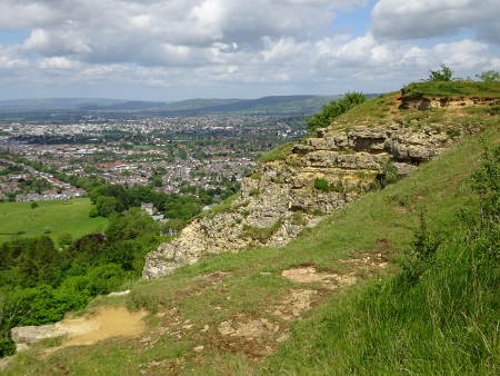 Cotswold Way - von Charlton Kings nach Birdlip - Leckhampton Hill