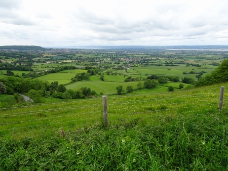 Cotswold Way - von Kings Stanley nach Wotton-under-Edge - Coaley Peak