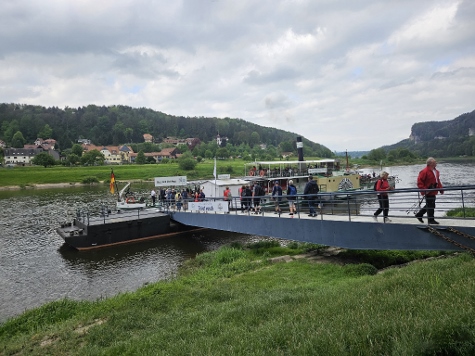 Angekommen in Rathen