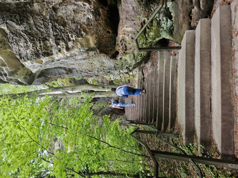 Aufstieg zur Bastei
