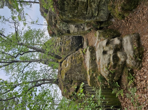 Aufstieg zur Bastei
