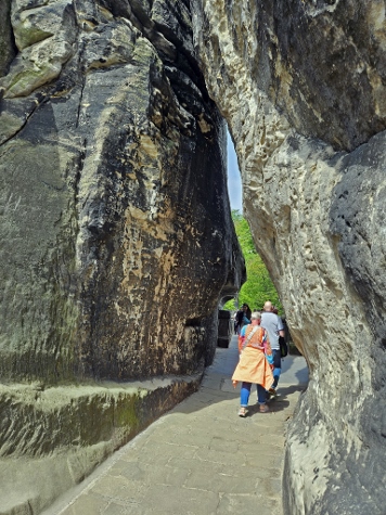 Aufstieg zur Bastei