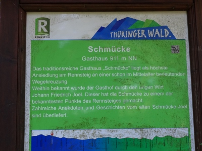 Von Schmiedefeld nach Oberhof - Gasthaus Schmücke