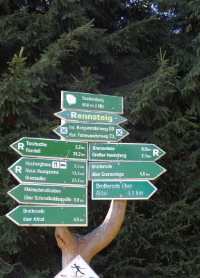 Von Floh-Seligenthal nach Ruhla (Rennsteighof) - Trockenberg