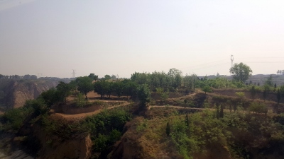 Unterwegs von Pingyao nach Xi`an