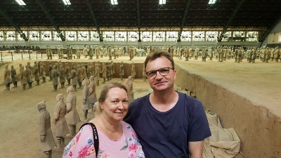 Zu Besuch beim Mausoleum von Qin