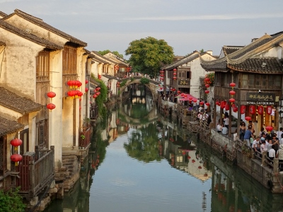 Abends in Suzhou