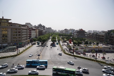 Sightseeing in Xi`an / Drumtower & Belltower