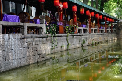 Bootsfahrt in Tongli Watertown