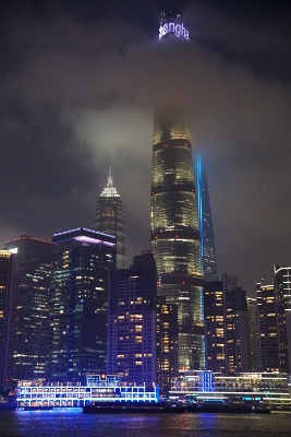 Abends in Shanghai