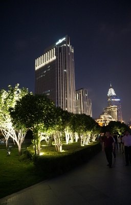Abends in Shanghai