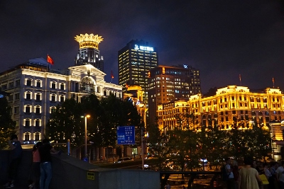 Abends in Shanghai