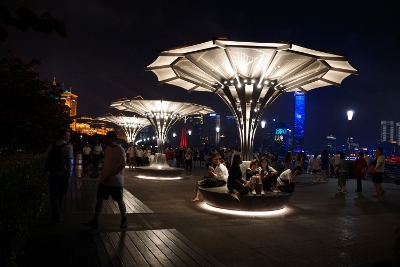 Abends in Shanghai