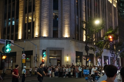 Abends in Shanghai