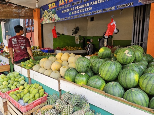 Bogor - Straßenmarkt