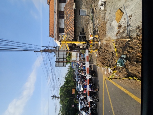 Zugfahrt von Bandung nach Yogjakarta