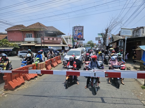 Zugfahrt von Bandung nach Yogjakarta