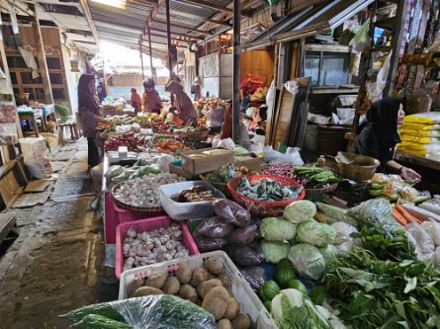 Straßenmarkt