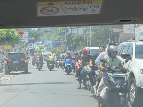 Von Bogor nach Bandung - Verkehrschaos in Bogor