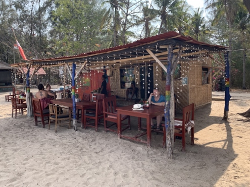 Gili Meno - Restaurant (vier Sterne, mindestens!)