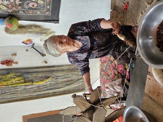 Wie die edlen Seidenstoffe entstehen