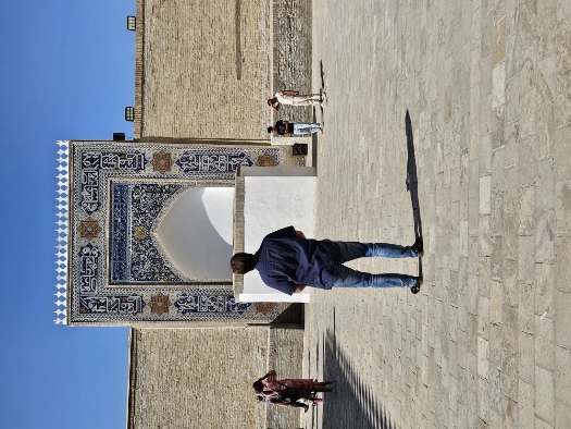 Zitadelle Ark - nur der Typ steht im Weg