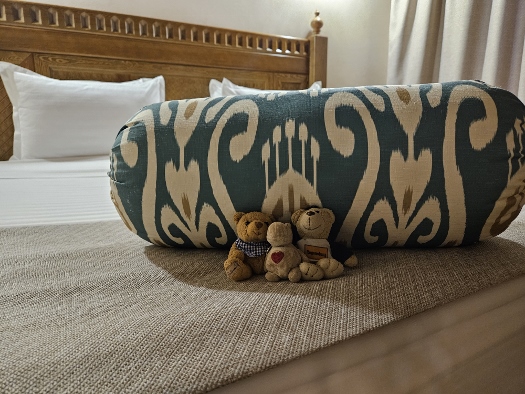 Kosh Havuz Boutique Hotel in Samarkand - Müde Krieger