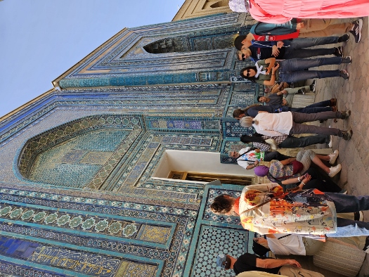 Shoizinda Komplex - Friedhof der Herrscher Samarkands