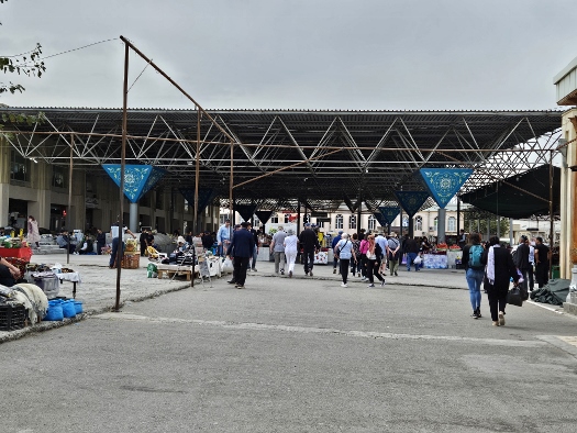 Siyob Bazaar - der größte Markt in Samarkand
