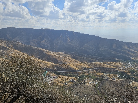 Hissargebirge - Blick in die Hochebene von Shahrisabz