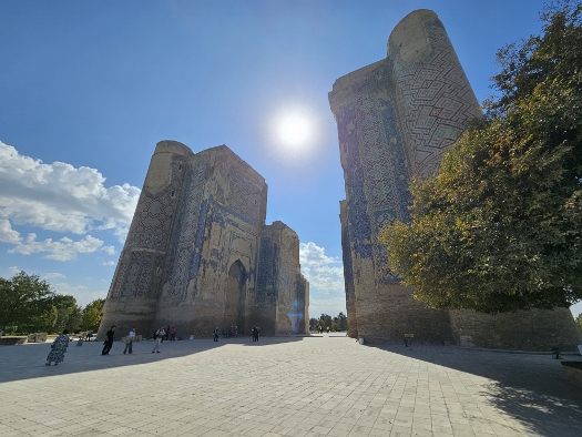 Überreste des Ak-Saray ("Weißer Palast")