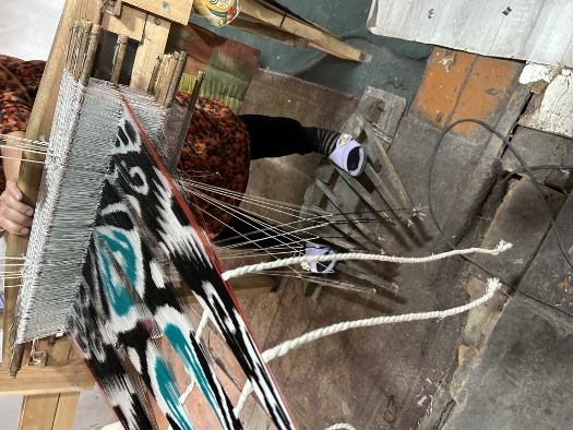 Wie die edlen Seidenstoffe entstehen