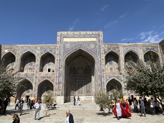 Registan Platz - Innenhof der Löwen Medrese