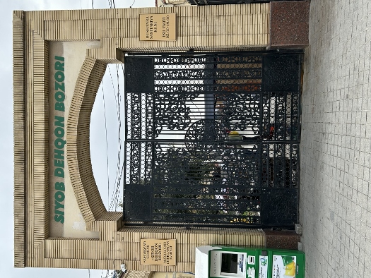 Siyob Bazaar - der größte Markt in Samarkand