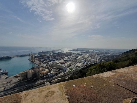 Barcelona im Oktober - auf dem Gipfel des Montjuïc