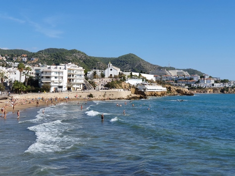 Barcelona im Oktober - Sitges - ein Traum am Meer