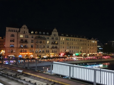 Berlin - Spreeufer bei Nacht