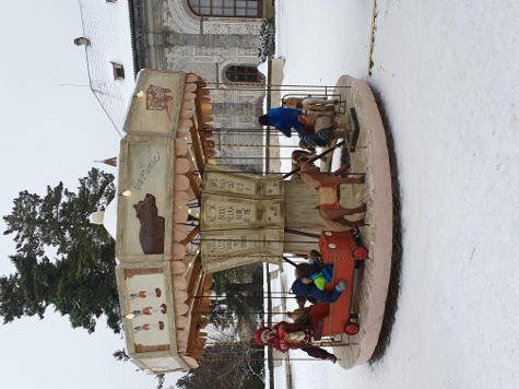 Winterspaziergang im Schatten der Burg