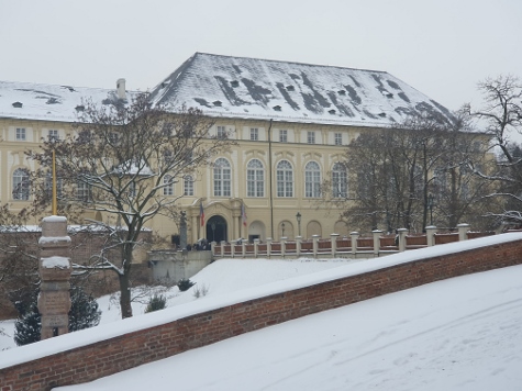 Winterspaziergang im Schatten der Burg